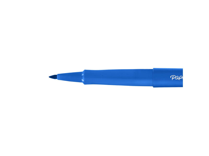 Paper Mate Flair Filzstifte | mittlere Spitze (0,7 mm) | blau | 5 Stück