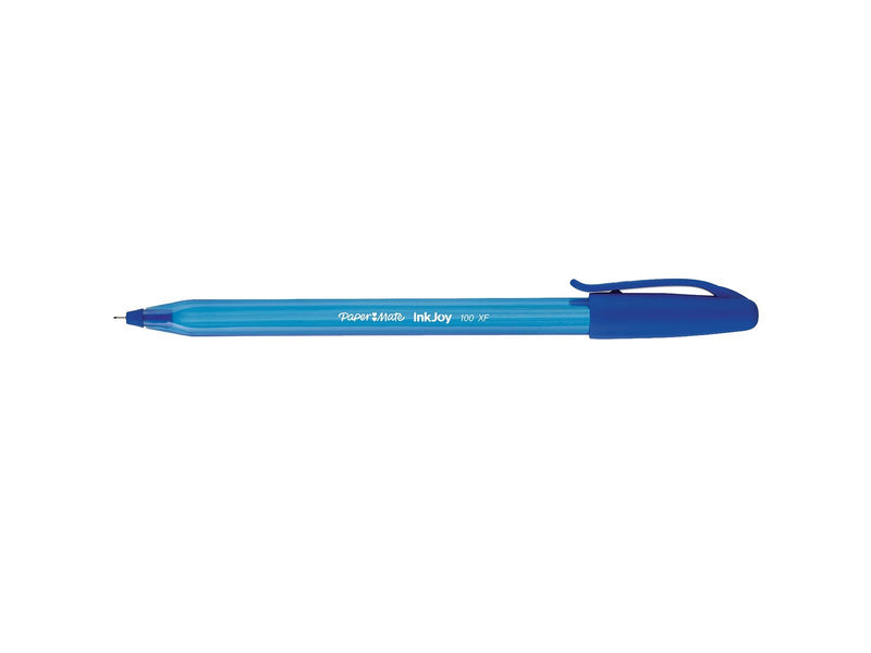 Paper Mate InkJoy 100ST Kugelschreiber | mittlere Spitze (1,0 mm) | Blau | 50 Stück