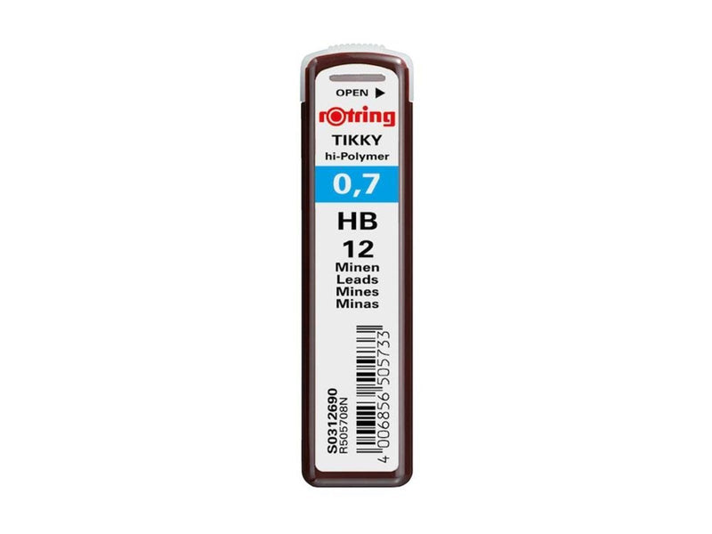 Rotring rOtring Nachfüllminen | 0,7 mm | HB | 12 Minen