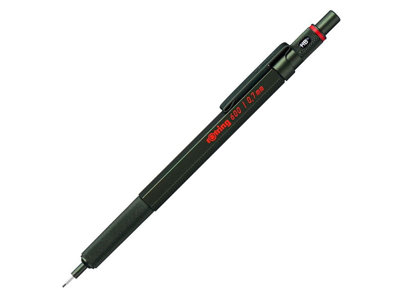 Rotring rOtring 600 Druckbleistift | 0,5 mm | Grün | Ergonomisches Vollmetallgehäuse