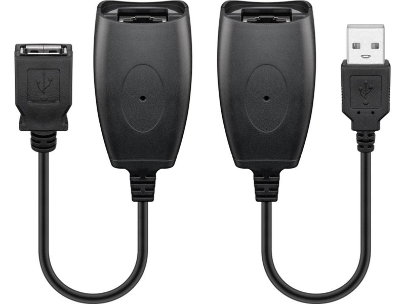 Pro USB 2.0 Hi-Speed extension cable black - USB 2.0