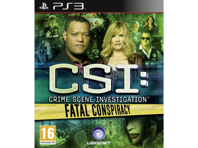 CSI: Crime Scene Investigation - Fatal Conspiracy - Sony PlayStation 3 - Abenteuer - PEGI 16