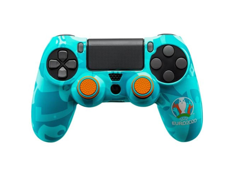 Qubick UEFA Euro 2020 - PlayStation 4 (Controller) Skin - Miscellaneous Zubehör für Spielkonsole - Sony PlayStation 4