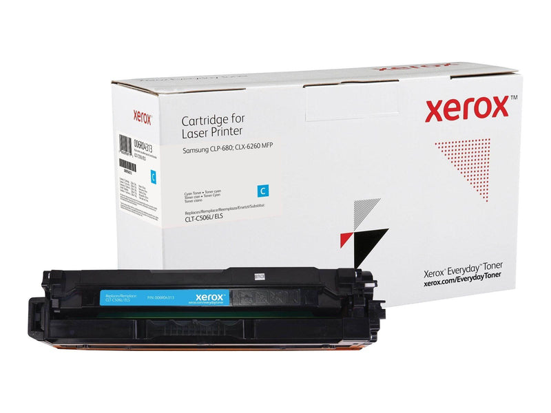 Xerox 006R04313 / Alternative to Samsung CLT-C506L Cyan Toner - High Yield - Tonerpatrone Cyan