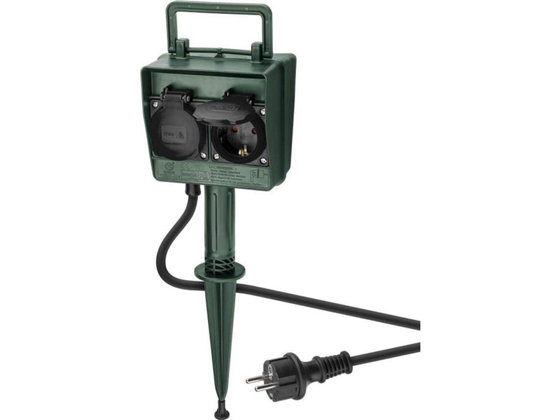 Pro Four-way garden socket