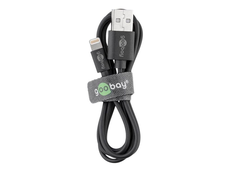 Pro Dual Apple Lightning charger set 2.4 A black 1 m