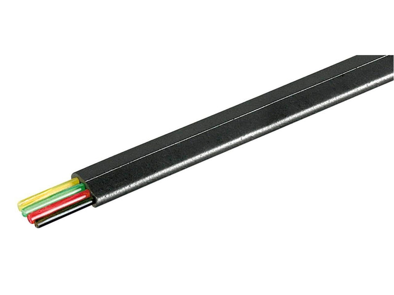 Pro Telephone flat cables 4-core 100 m reel AWG 28.