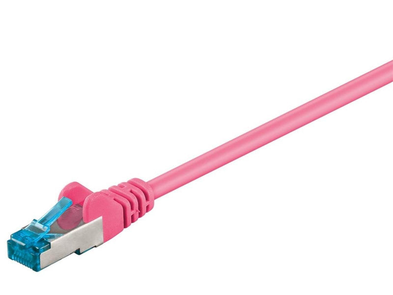 Pro LAN CAT 6A S/FTP - Rosa - 15 meter