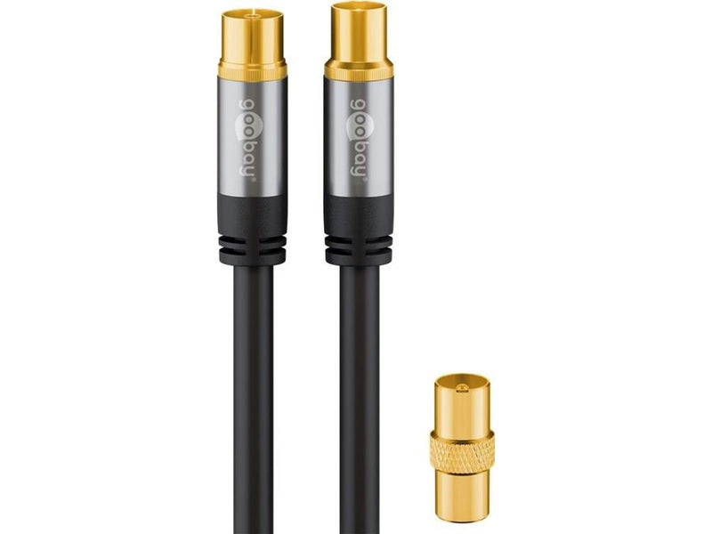 Pro TV antenna cable (135 dB) 4x shielded 10 m