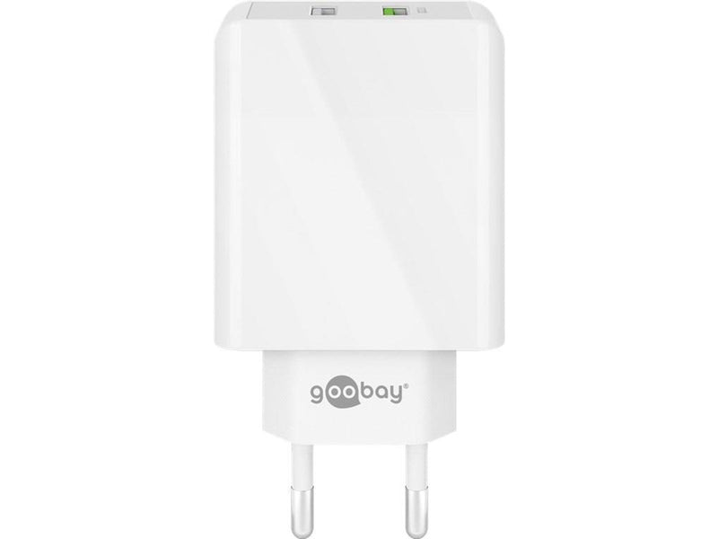 Pro Dual USB quick charger QC3.0 28W white