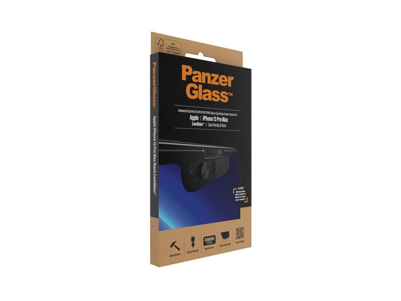 PanzerGlass CamSlider Screen Protector Apple iPhone 13 Pro Max | Edge-to-Edge
