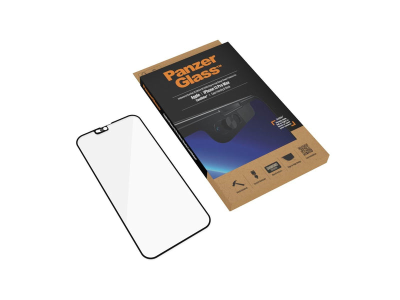 PanzerGlass CamSlider Screen Protector Apple iPhone 13 Pro Max | Edge-to-Edge