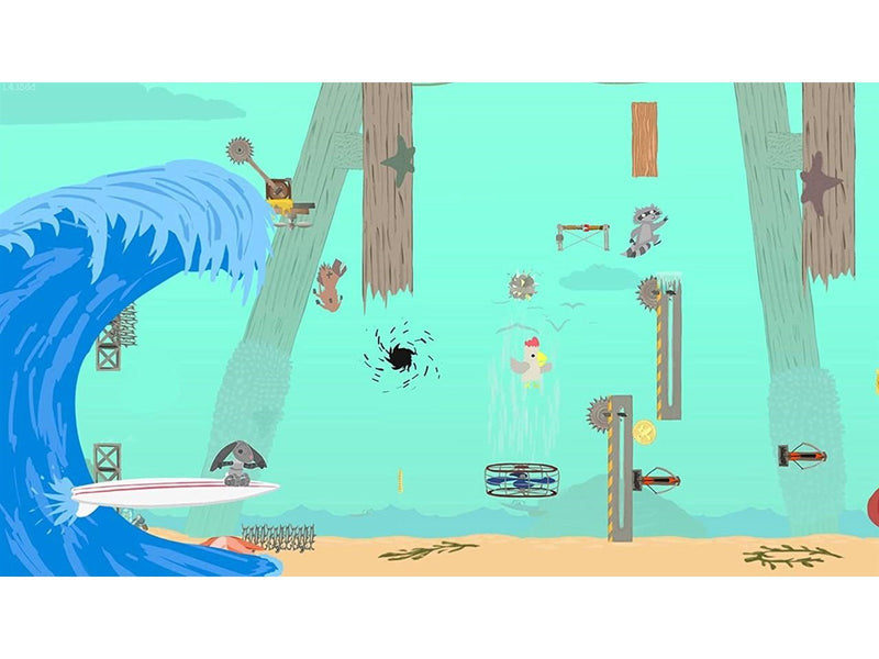 Ultimate Chicken Horse: A-Neigh-Versary Edition - Nintendo Switch - Platformer - PEGI 3
