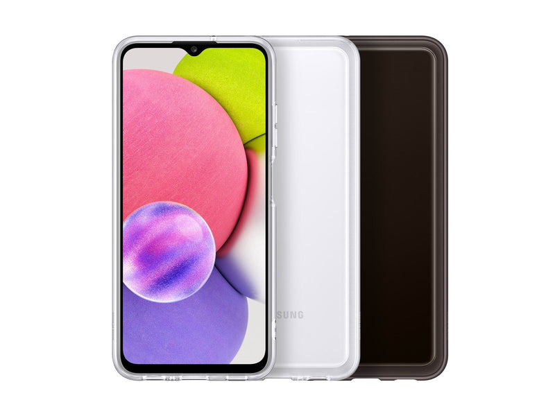 Samsung Galaxy A03s Soft Clear Cover - Transparent
