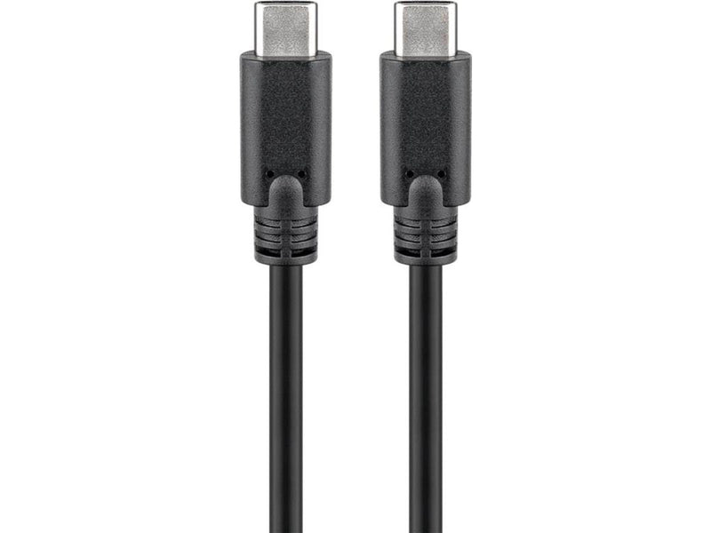 Pro USB-C - USB-C - DP 100W - 1m - Schwarz