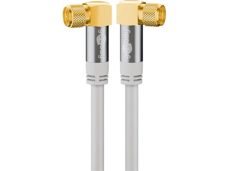 Pro SAT antenna cable (135 dB) 4x shielded 1m