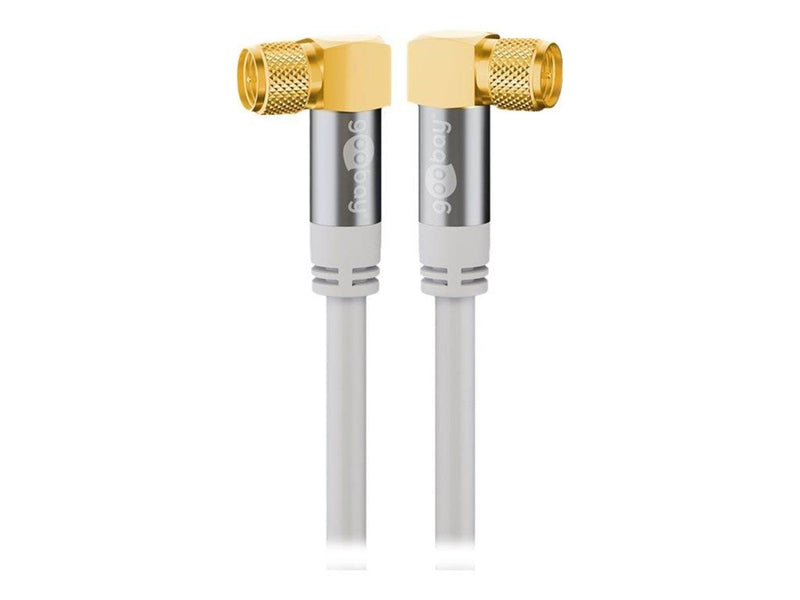 Pro SAT antenna cable (135 dB) 4x shielded 1m