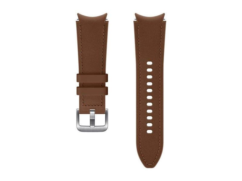 Samsung Watch Strap Hybrid Leather Band 20mm S/M - Camel