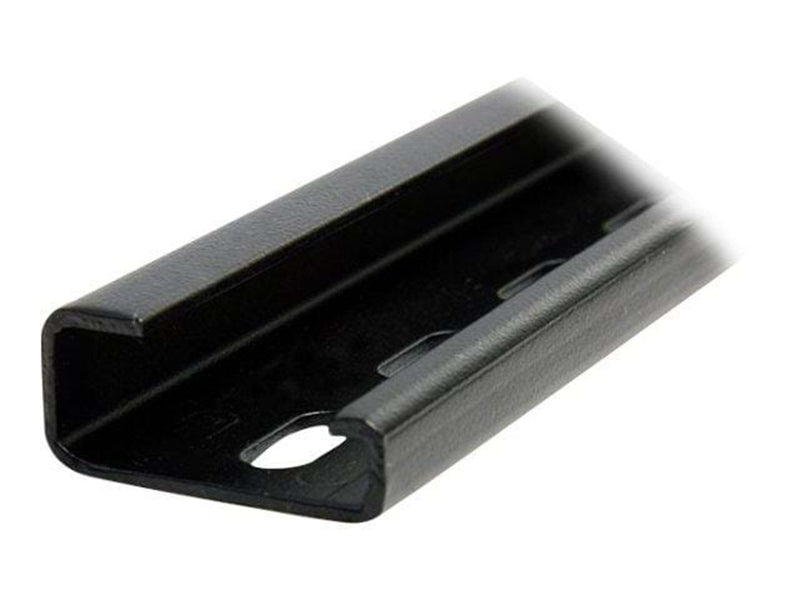 StarTech.com Eistellbarer Rack Befestigungskit DIN Rail Kit mit Top Hat/Mini/G Schienen - Kit für Rack mit Schienen