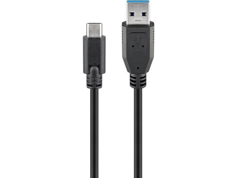Pro USB-A - USB-C - 1m - Schwarz