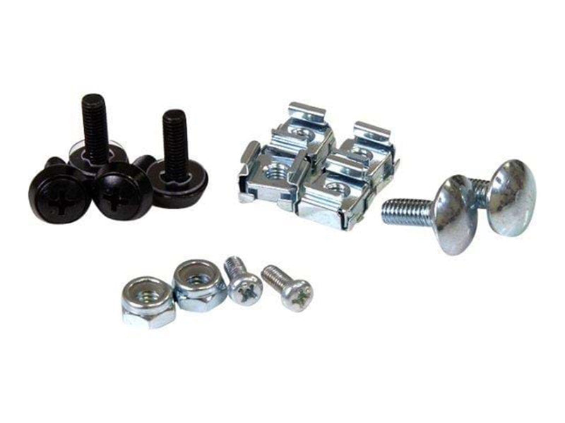 StarTech.com Eistellbarer Rack Befestigungskit DIN Rail Kit mit Top Hat/Mini/G Schienen - Kit für Rack mit Schienen