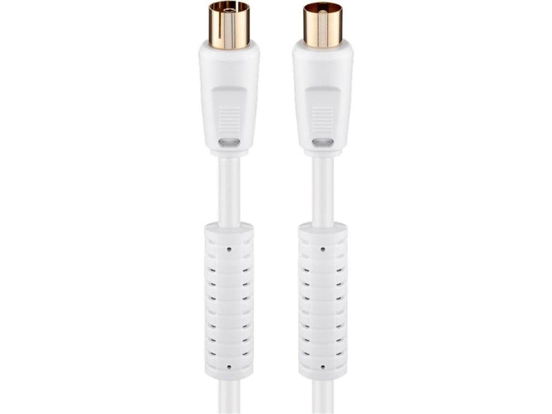 Pro Antenna cable with ferrite (80 dB) 2x shielded