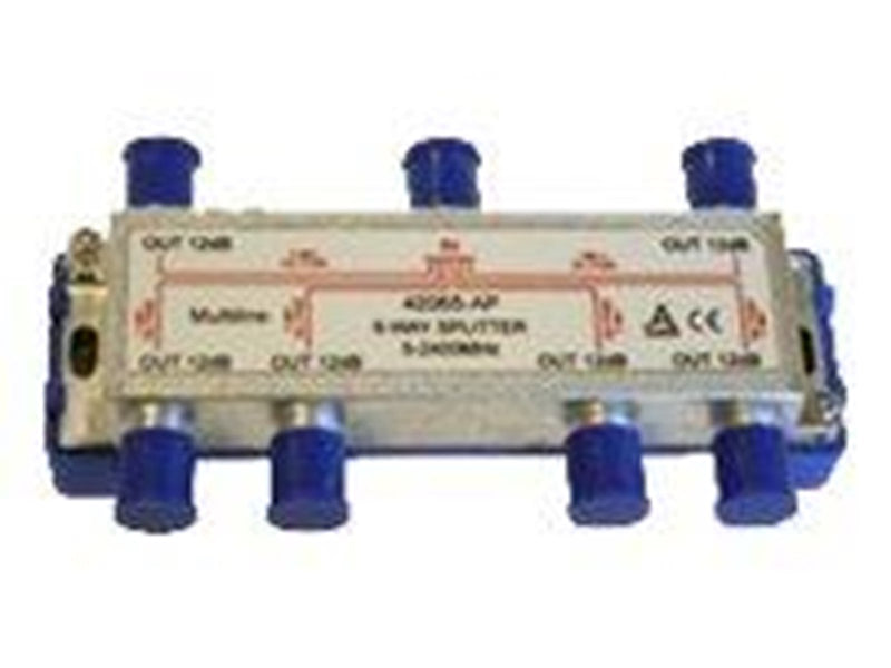 Pro SAT-splitter 6-way 6 ports