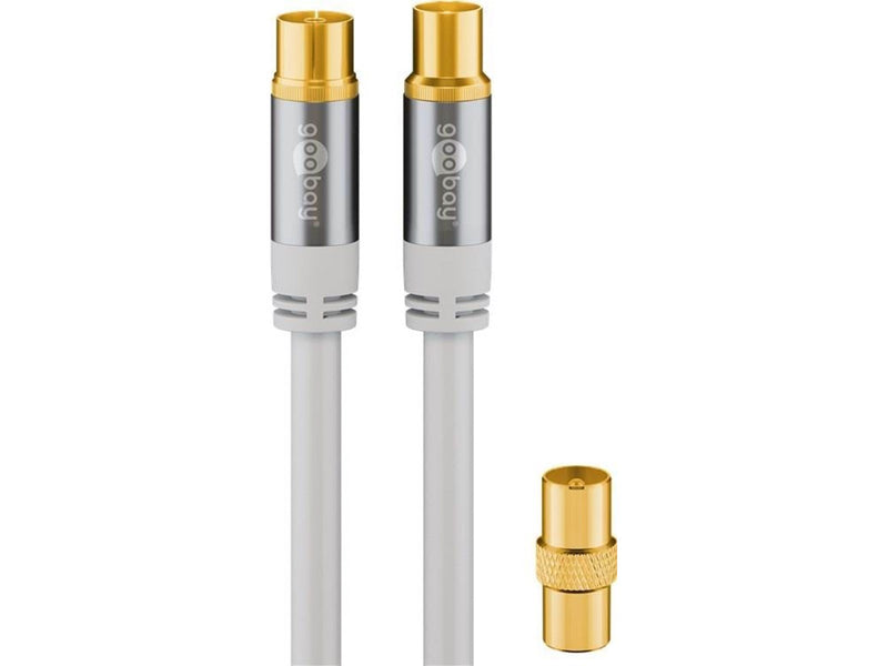 Pro TV antenna cable (135 dB) 4x shielded  3 m