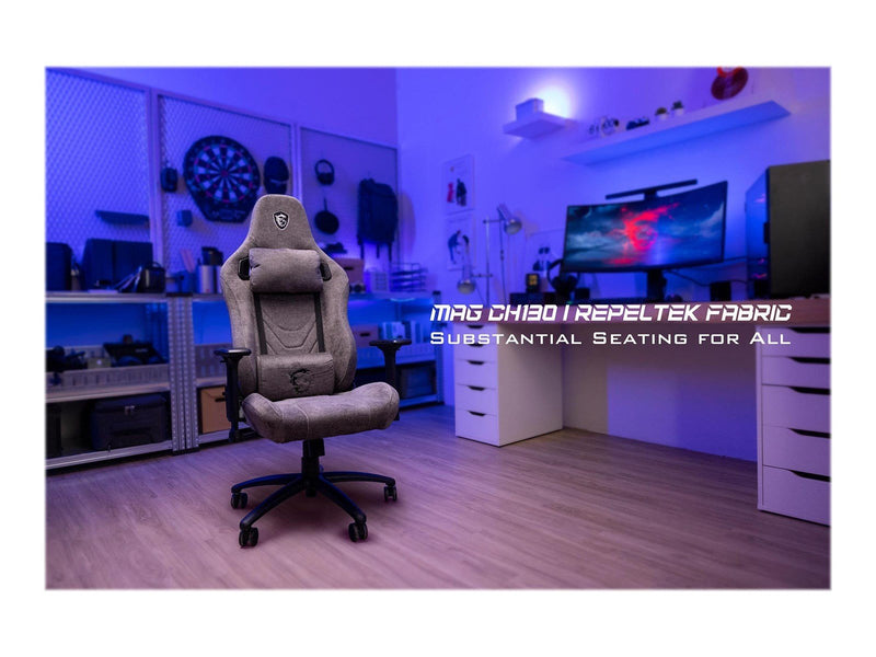 MSI MAG CH130 I Repeltek Fabric gaming chair Büro Stuhl - Metall - Bis zu 150 kg