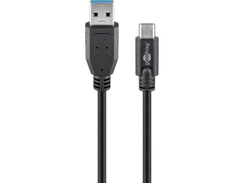 Pro USB-A - USB-C - 3m - Schwarz