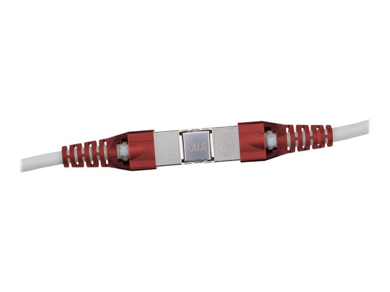 Pro Toolless cable connector CAT 6 STP shielded - Rot