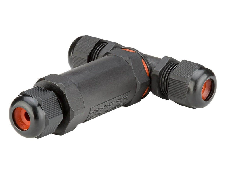 Pro T-piece cable connection IP 68 - Schwarz
