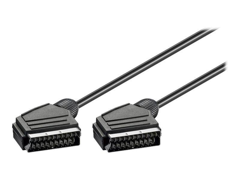 Pro Scart connection cable nickel plated ø 7 mm
