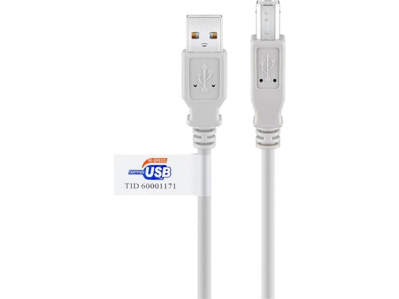 Pro USB-A - USB Mini-B (4-pin) - 3m - Grau