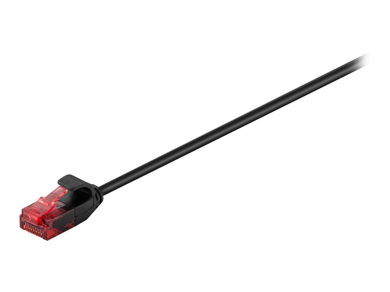 Pro LAN CAT 6 slim U/UTP - Schwarz - 10 meter