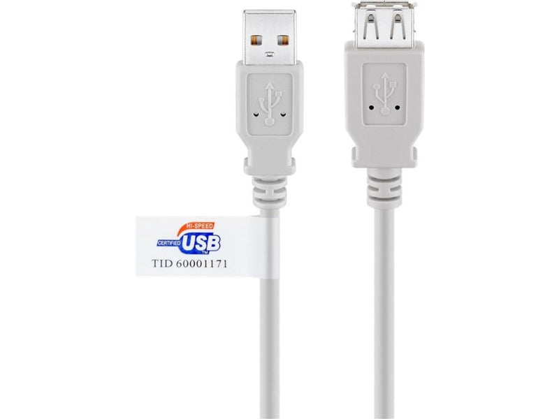 Pro USB 2.0 Hi-Speed extension cable with USB certific