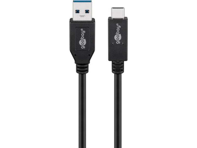 Pro USB-A - USB-C - 1m - Schwarz