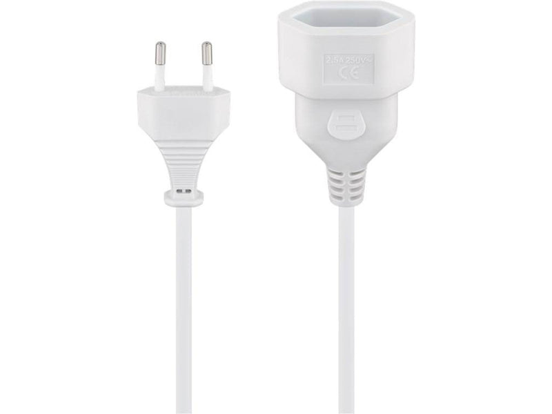 Pro Euro extension 5 m white
