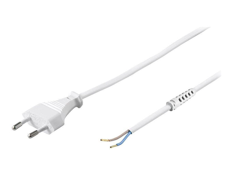 Pro Euro cord for assembly 1.5 m white