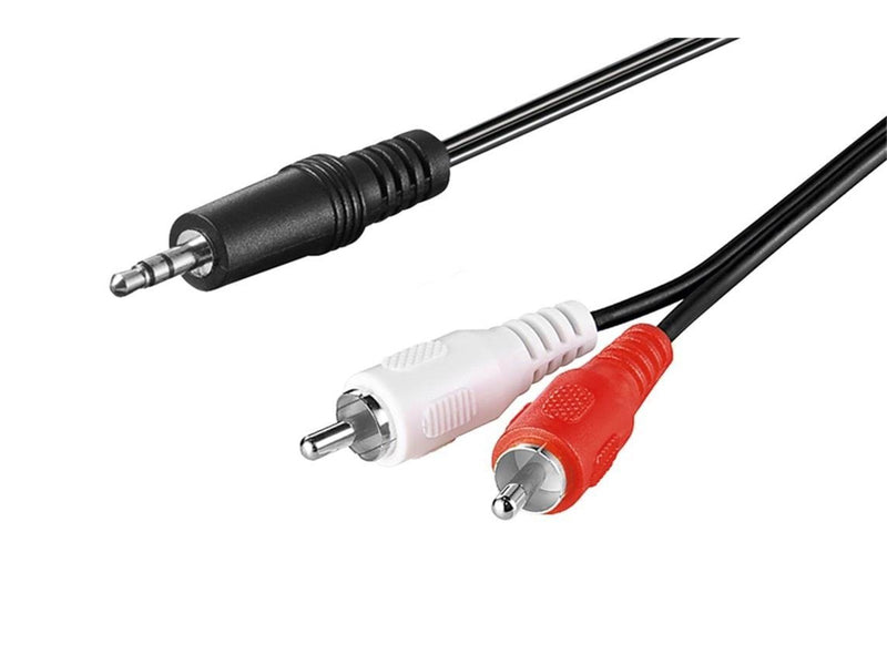 Pro Audio cable AUX adapter 3.5 mm male to stereo RCA male CU