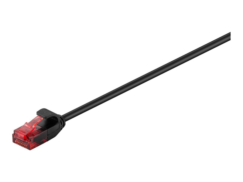 Pro LAN CAT 6 slim U/UTP - Schwarz - 2 meter