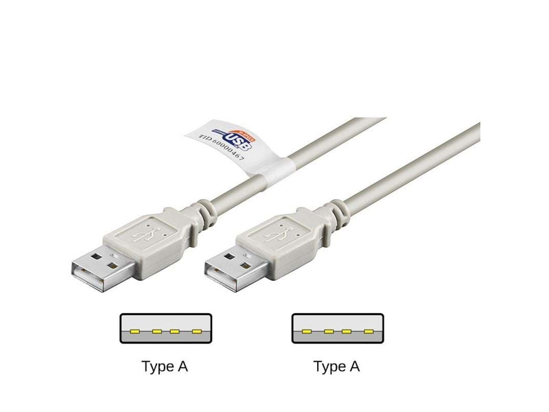 Pro USB-A - USB-A - 1.8m - Grau