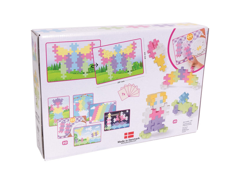 Plus-Plus BIG Picture Puzzel Pastel / 60 pcs