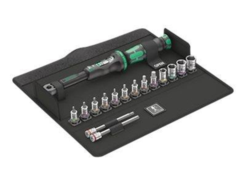 Wera Bicycle Set Torque 1 Torque Wrench Set - 16 piece