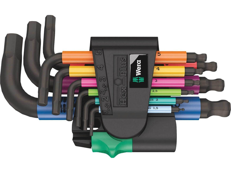 Wera 950/9 Hex-Plus Multicolour 2 Allen Allen key set 9-piece