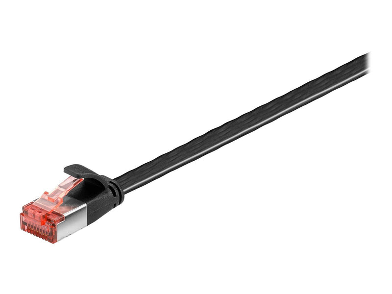 Pro LAN CAT 6 flat - Schwarz - 0.25 meter