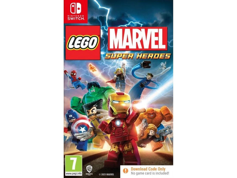 Lego Marvel Super Heroes (Code in a Box) - Nintendo Switch - Action/Abenteuer - PEGI 7