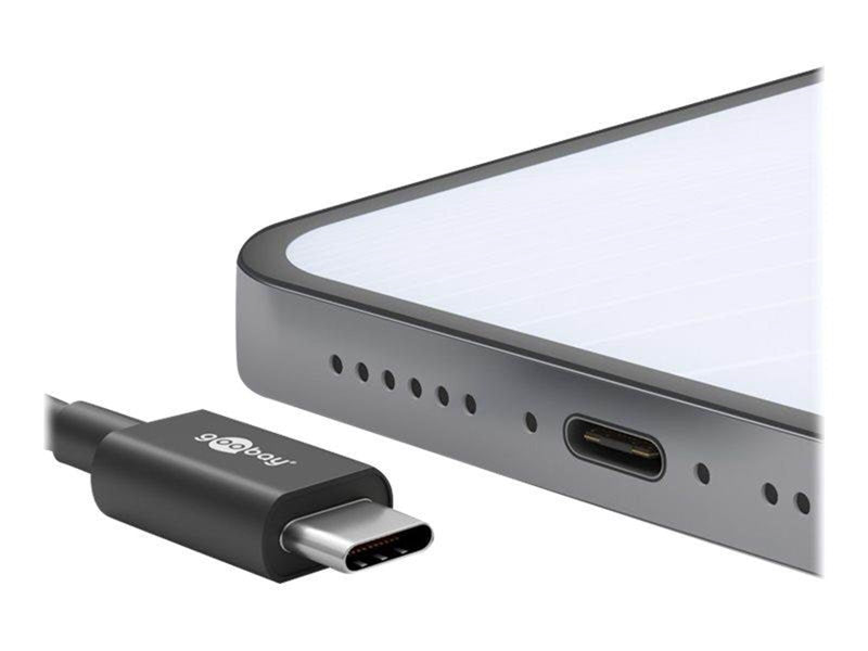 Pro USB-A - USB-C - 0.1m - Weiß