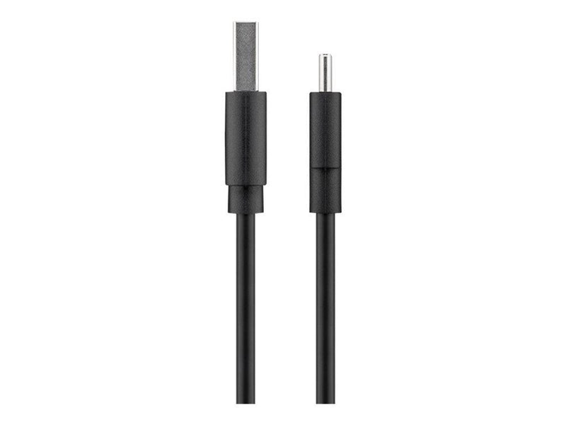 Pro USB-A - USB-C - 0.1m - Schwarz