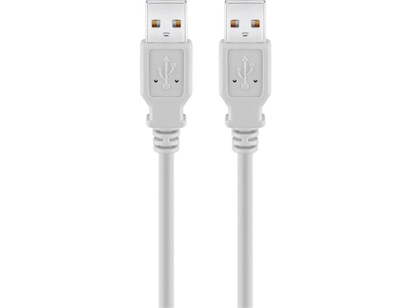 Pro USB 2.0 male (type A)  USB 2.0 male (type A) 3m - Grey